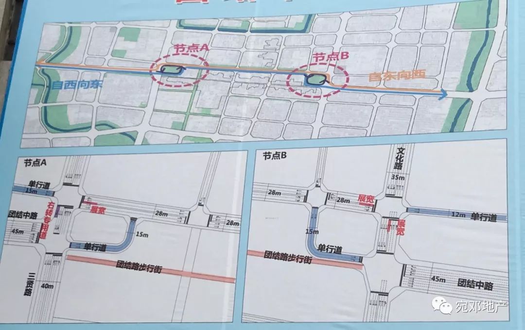 邓州团结中路新规划案出了!道路将缩减至28米!