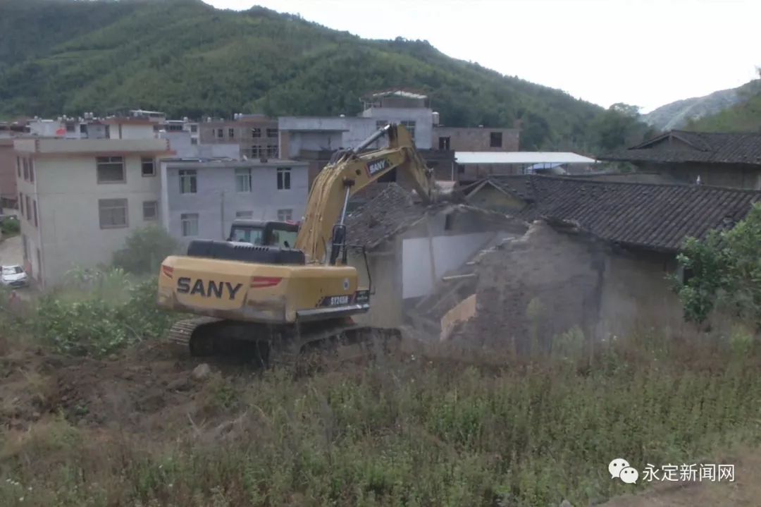 永定:征地拆迁百日攻坚行动稳步推进_岐岭乡