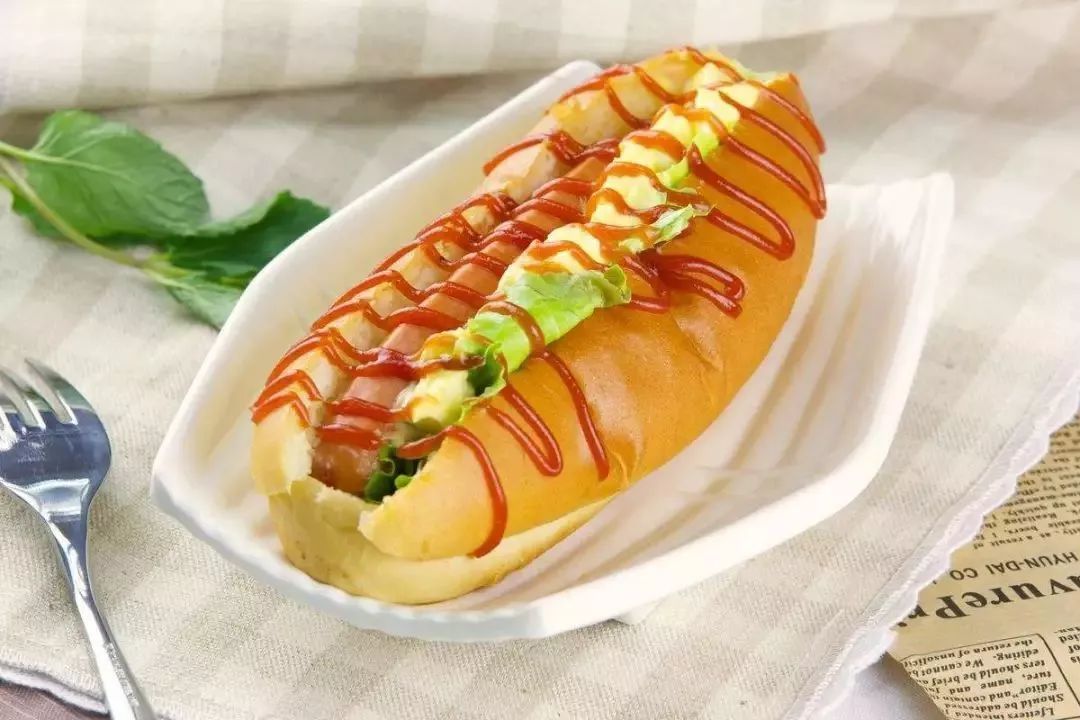 而一般的甜面包,吐司面包
