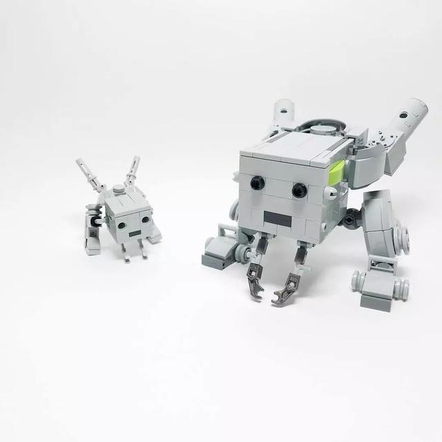 lego乐高moc佳作欣赏机械之美机器人乐高作品集5
