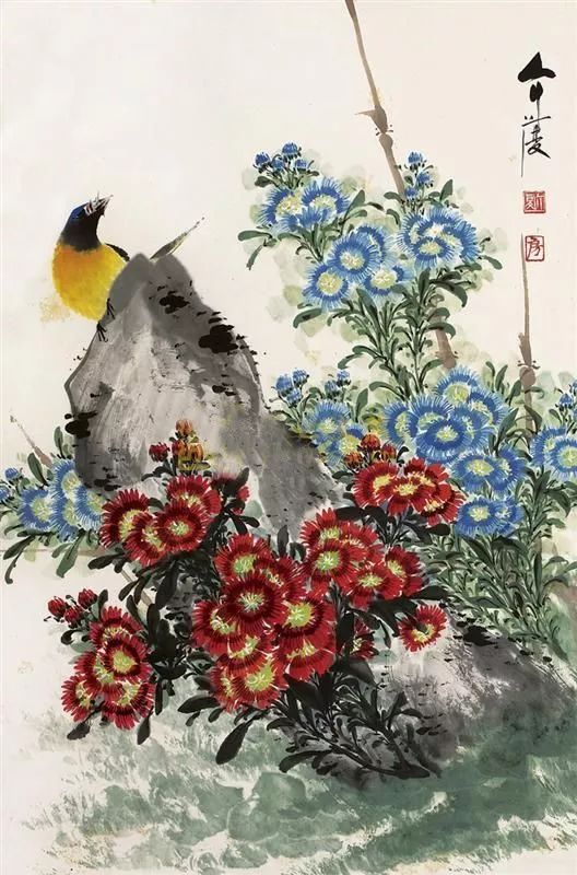 海派画家|房介复花鸟画作品选_上海