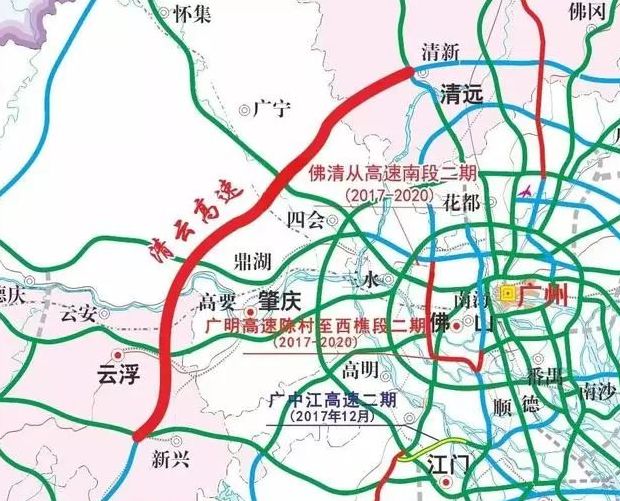重大喜讯汕湛高速清云路段预计今年内建成通车