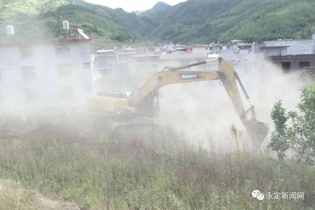 永定:征地拆迁百日攻坚行动稳步推进_岐岭乡