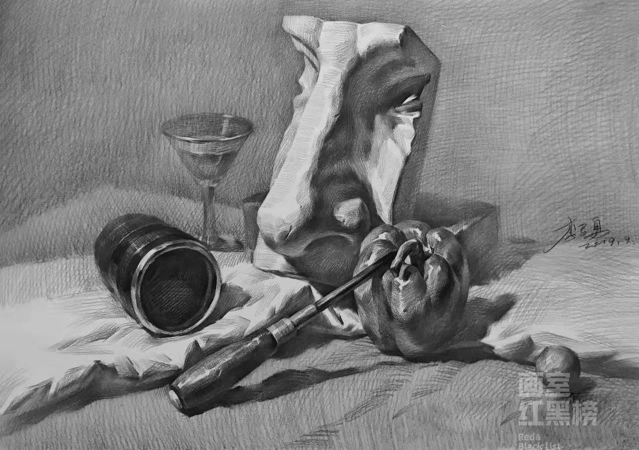 素描范画