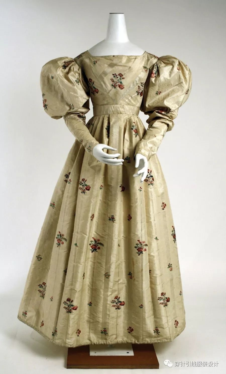 西洋服装19世纪时期美国服饰纯实物图片