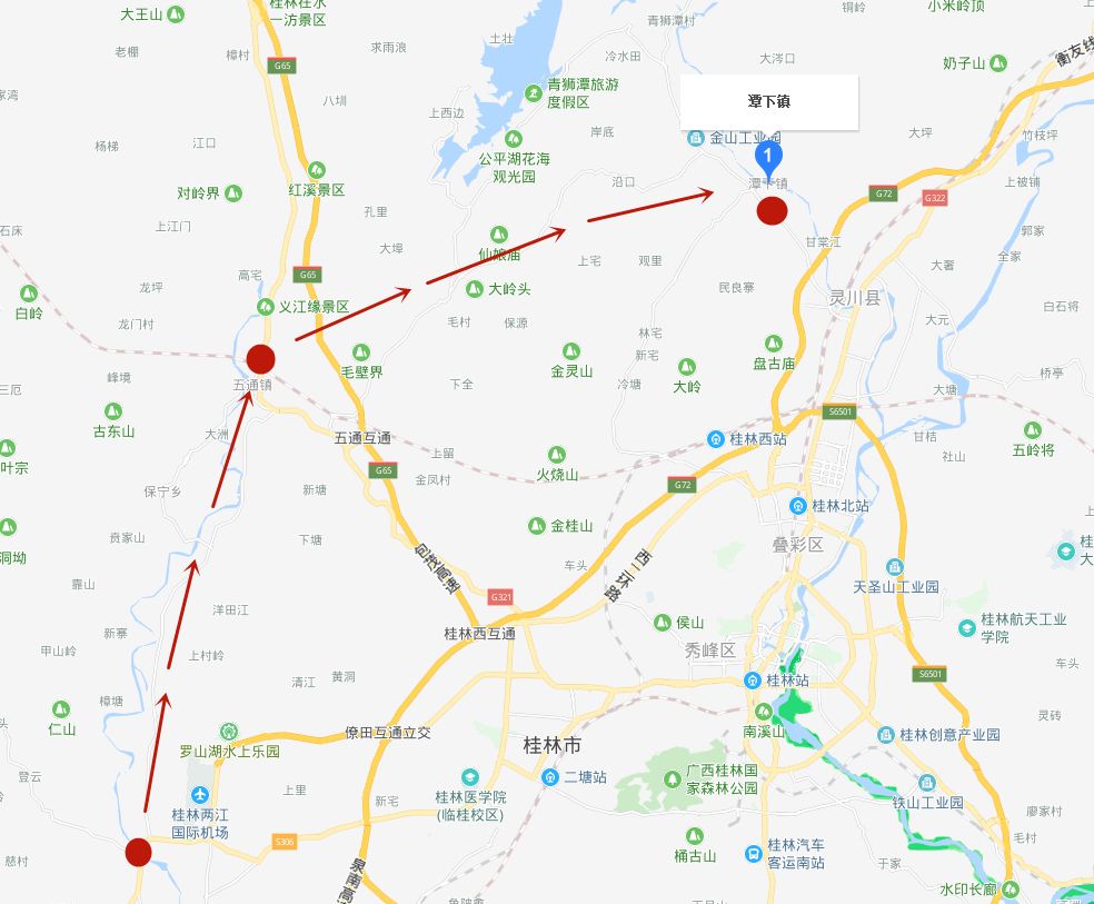 桂林将新建外环高速公路经过这些地方有在你旁边吗