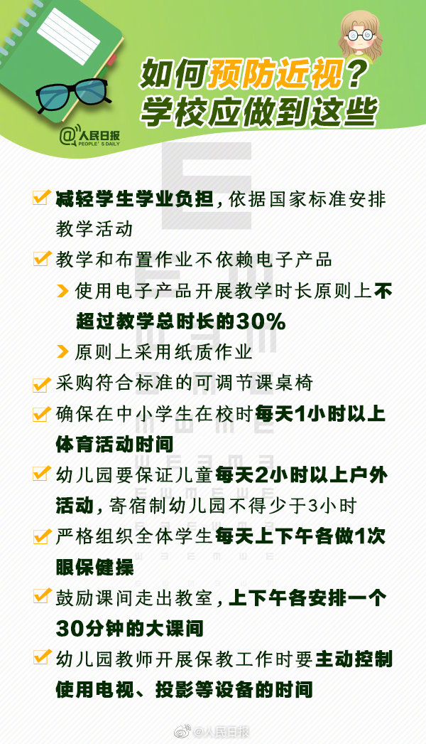 如何预防近视?这些要告诉孩子