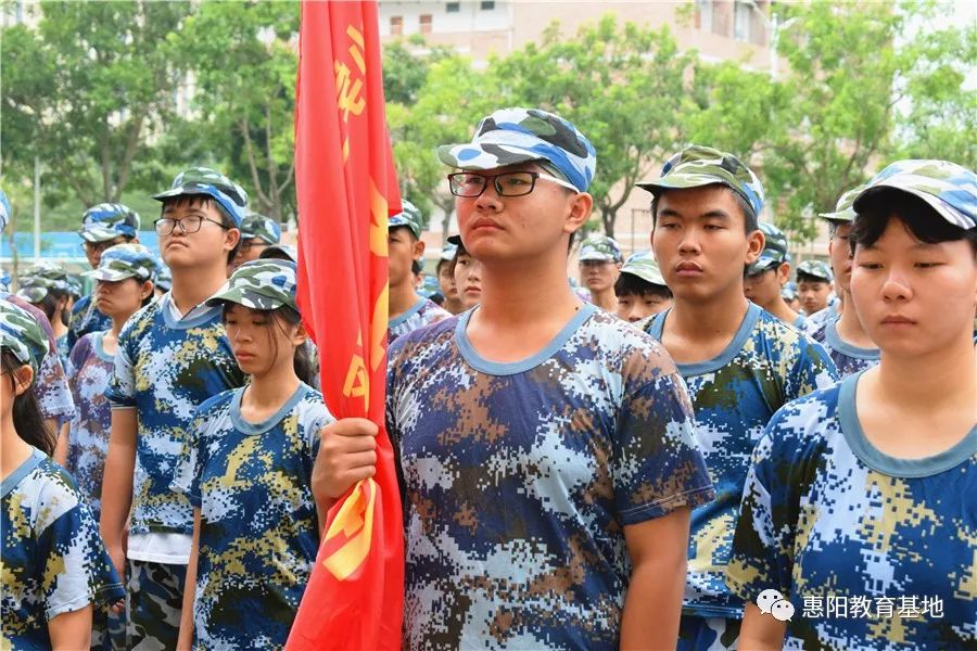 橄榄色的青春——惠阳区职业技术学校新生国防教育活动圆满结束!