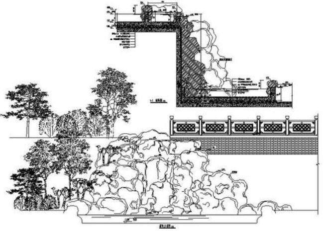 景观园林cad平面图,高清的景观园林cad平面图欣赏大全
