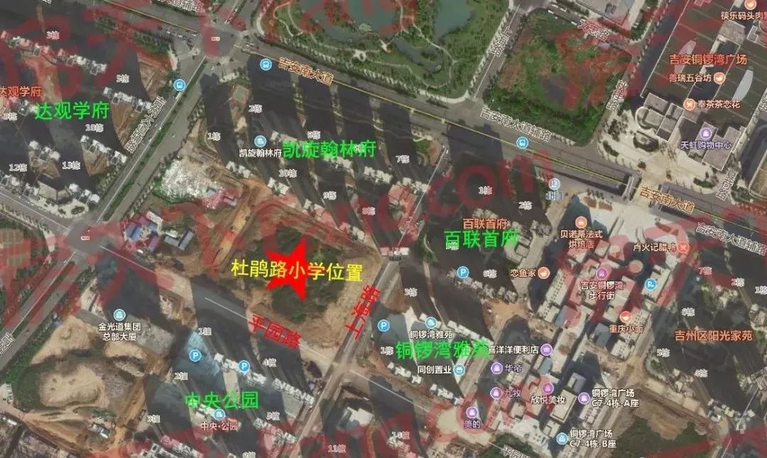 记者获悉,吉安中心城区城南即将新建一所公办小学—杜鹃路小学