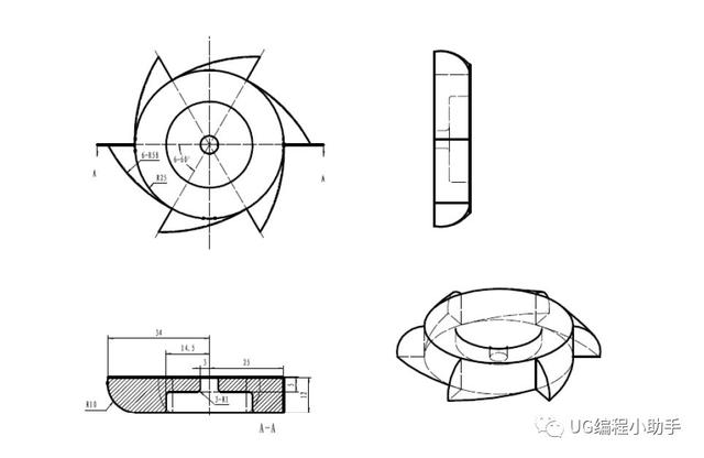 学ug必须练习的建模图纸,20张经典图纸,你会画几个呢?