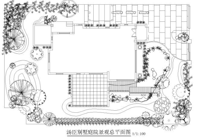 景观园林cad平面图高清的景观园林cad平面图欣赏大全