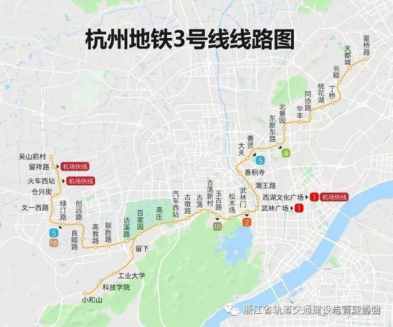 最新最全的杭州地铁线路图,施工进度及通车时间表出炉