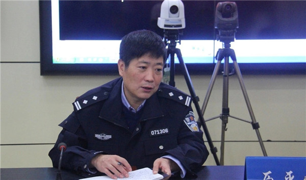 山西省原平市公安局交警大队召开执法规范