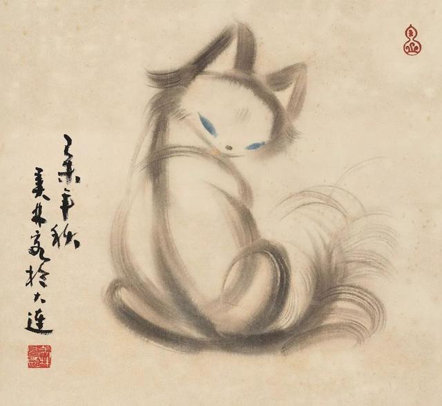 韩美林的绘画，“造型”最有个性，画面更具有设计美感