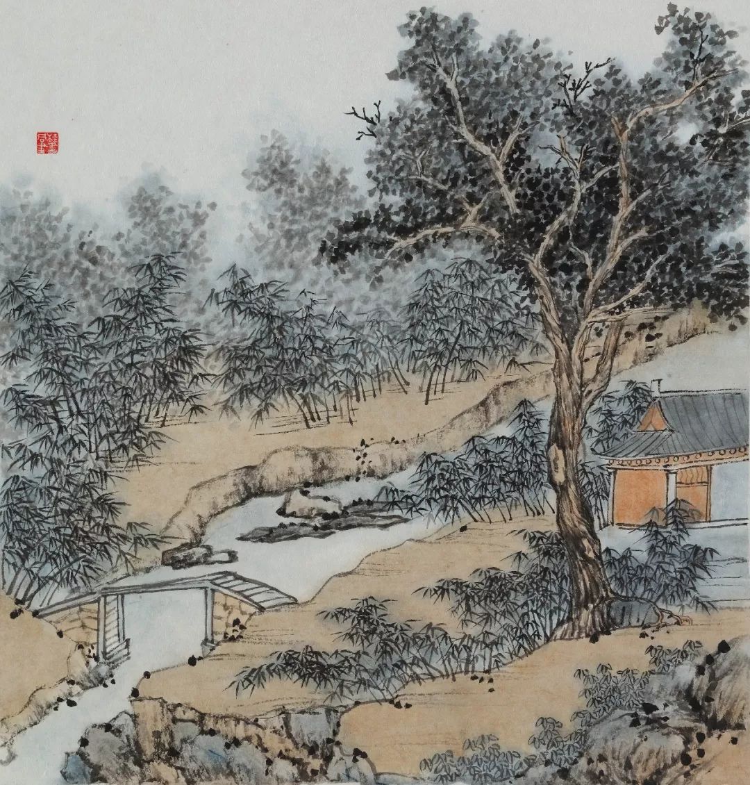 问道东庄——沈周《东庄图册》临摹微展