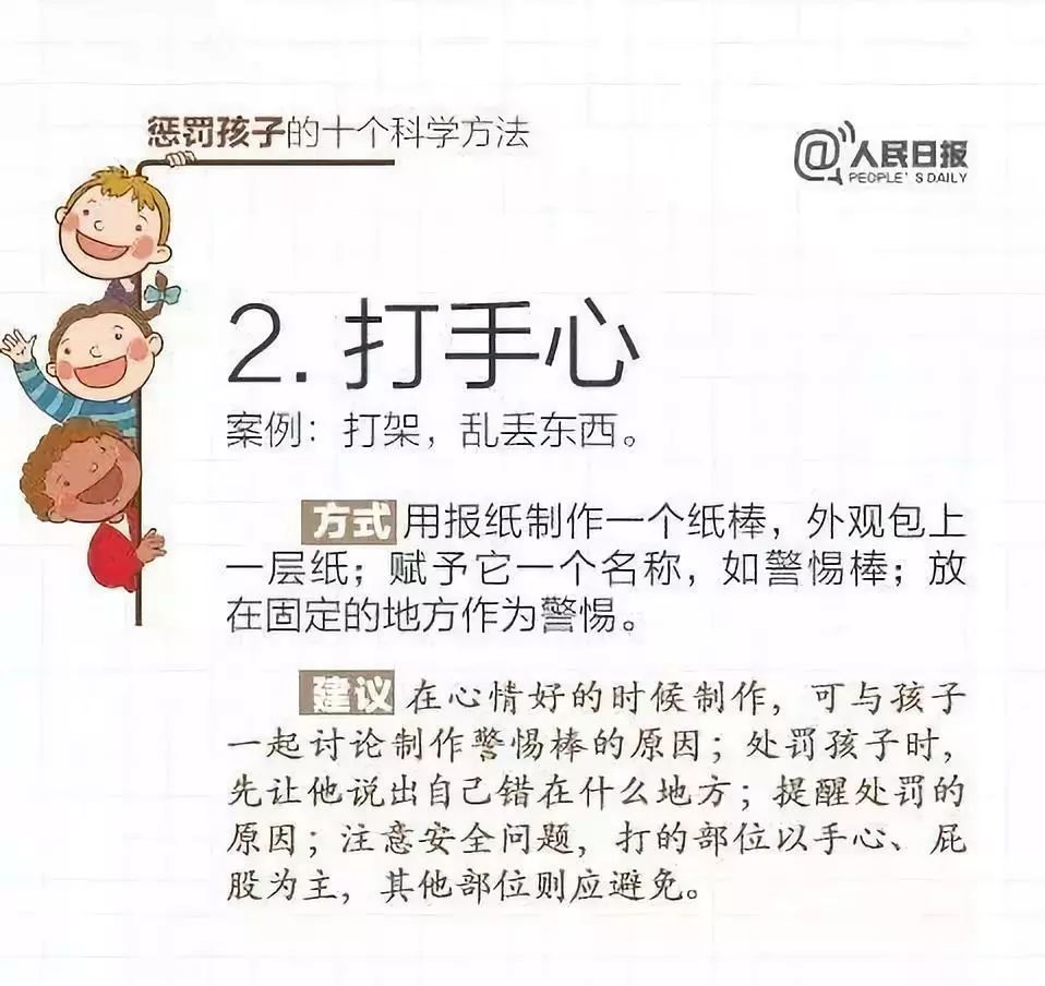 【上善教育】15个表扬孩子和10个惩罚孩子的科学方法,转给父母