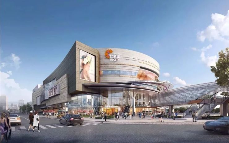 宁波机场路以西最大的室内商业综合体海曙印象城明年开业