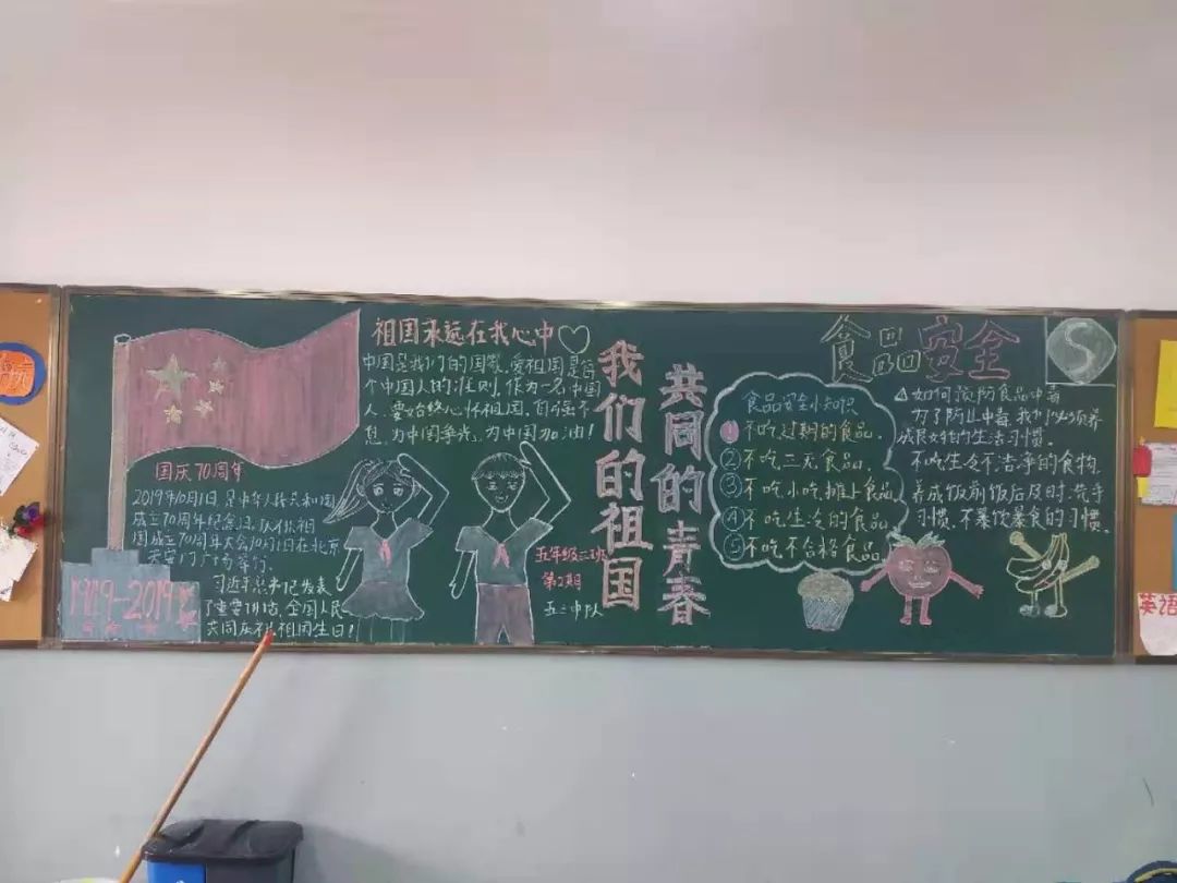 【润美育德】方寸板报展精彩 校园生活显缤纷