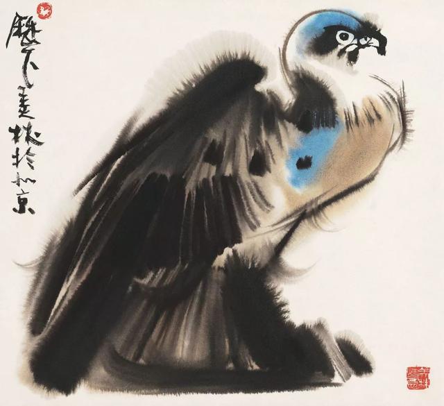 韩美林的绘画，“造型”最有个性，画面更具有设计美感
