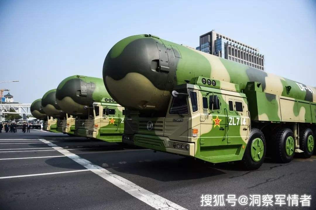 中美俄洲际导弹射程:美国12500公里,俄罗斯18