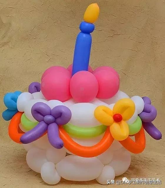 长条气球简单造型教程图解!节日派对,哄娃都需要
