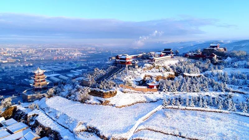 雪后放晴的固原旅游景点最动人!