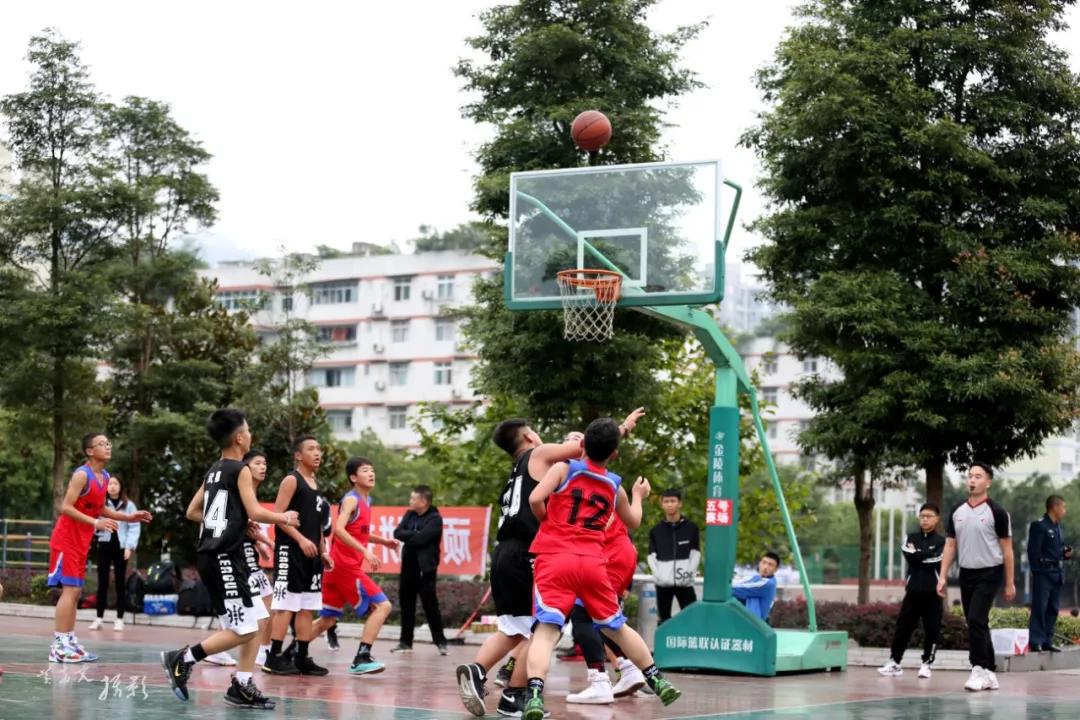 燃起篮球火~ 筠连县2019年中小学生篮球比赛已于今日开幕!
