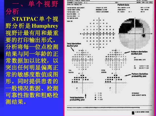 视野检查结果分析基础知识