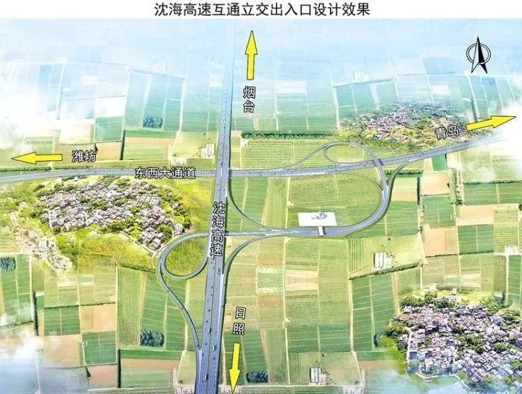 胶州"一号工程"东西大通道月底完成初步设计审批