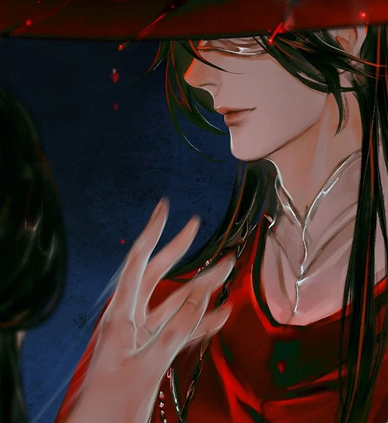 原创天官赐福漫画中花城戴上面具是不是跟陈情令有关系