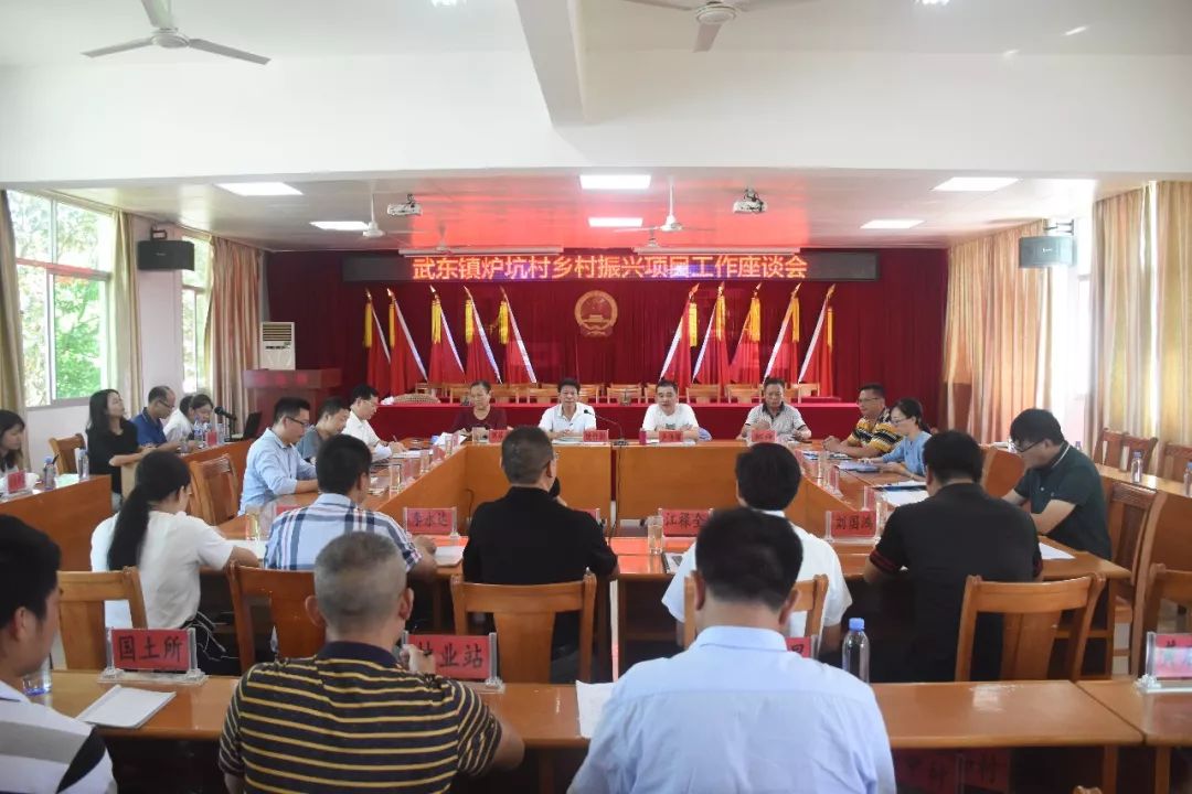 省人大常委会委员饶作勋一行到武东镇调研炉坑村乡村振兴工作