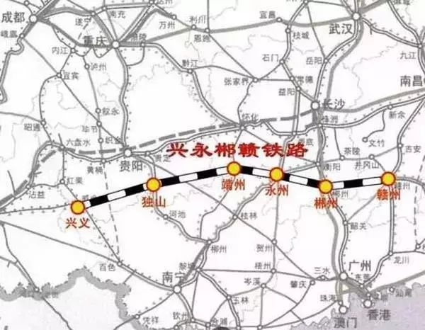 备受关注的兴永郴赣铁路是条什么样的铁路?