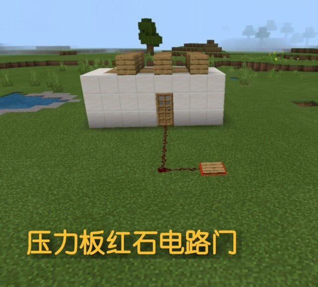 用一格洞口打造大门 Minecraft中的七扇大门 想不到这么高大上 房子