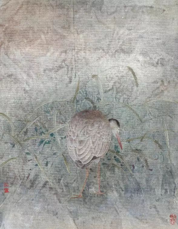当代花鸟画家江宏伟作品的深幽与静穆