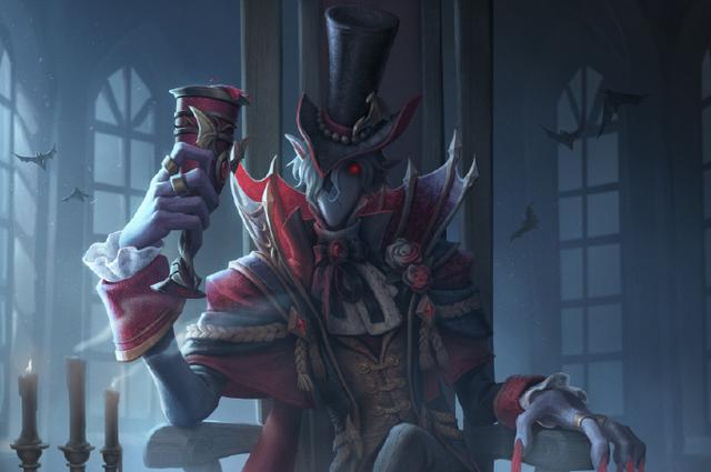 原创第五人格血族伯爵最华贵的杰克金皮紫挂前锋成了演员