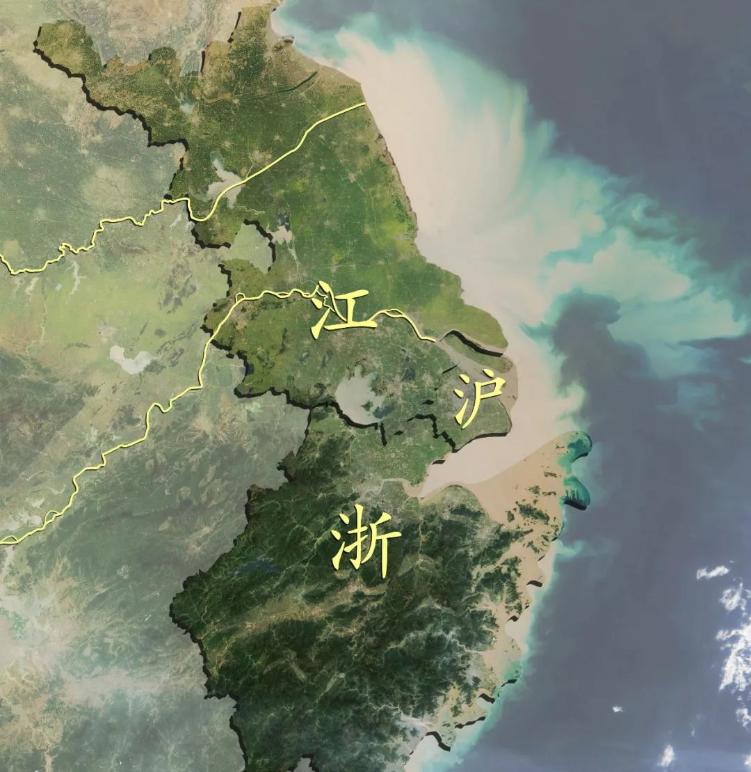 江浙沪地区经济总量_江浙沪地区地图