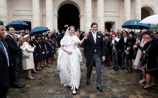 法国举办“世纪婚礼”拿破仑后人迎娶奥地利女公爵_波拿巴