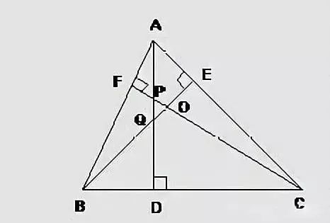 初中数学:三角形的中线,高线和角中分线学问点你掌管了吗?