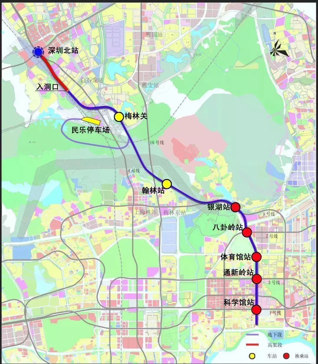 深圳7条新地铁来啦!9号线二期首次曝光,住在沿线的人要发啦._车站