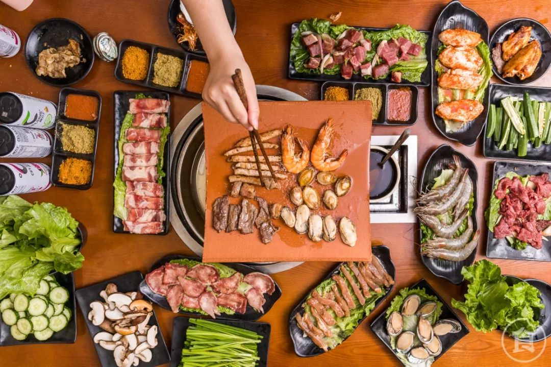 燃爆新余的瓦片烤肉37折吃哭老板