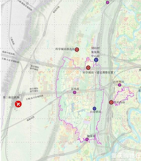 重庆第二国际机场选址基本出炉恭喜这两个区县成为最大赢家