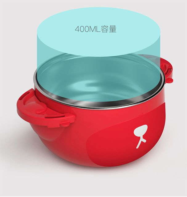 [宝宝呵护]让宝宝从6个月用到6岁的保温碗5件套升级版，降价了！