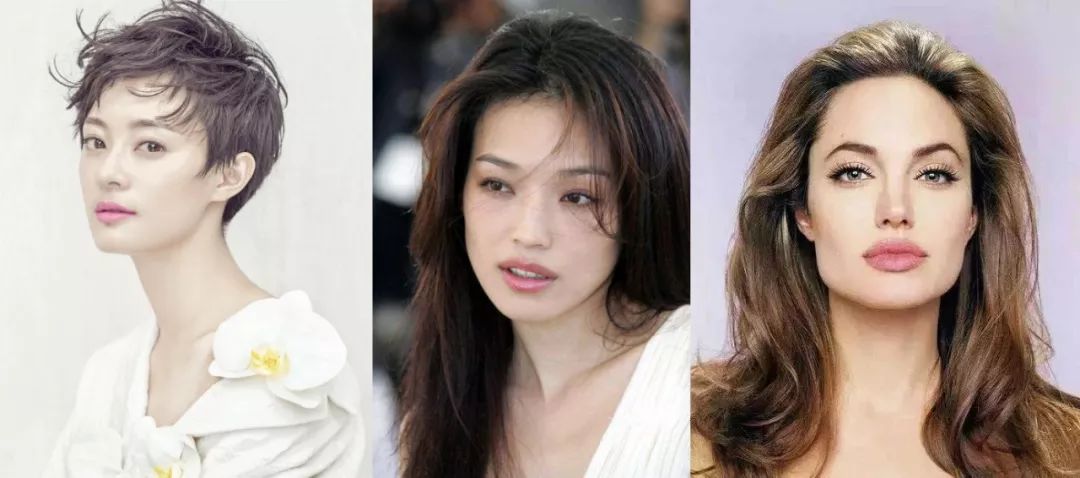 比如安吉丽娜朱莉,孙俪,舒淇等,就是方脸女明星的代表,这种脸型上镜又