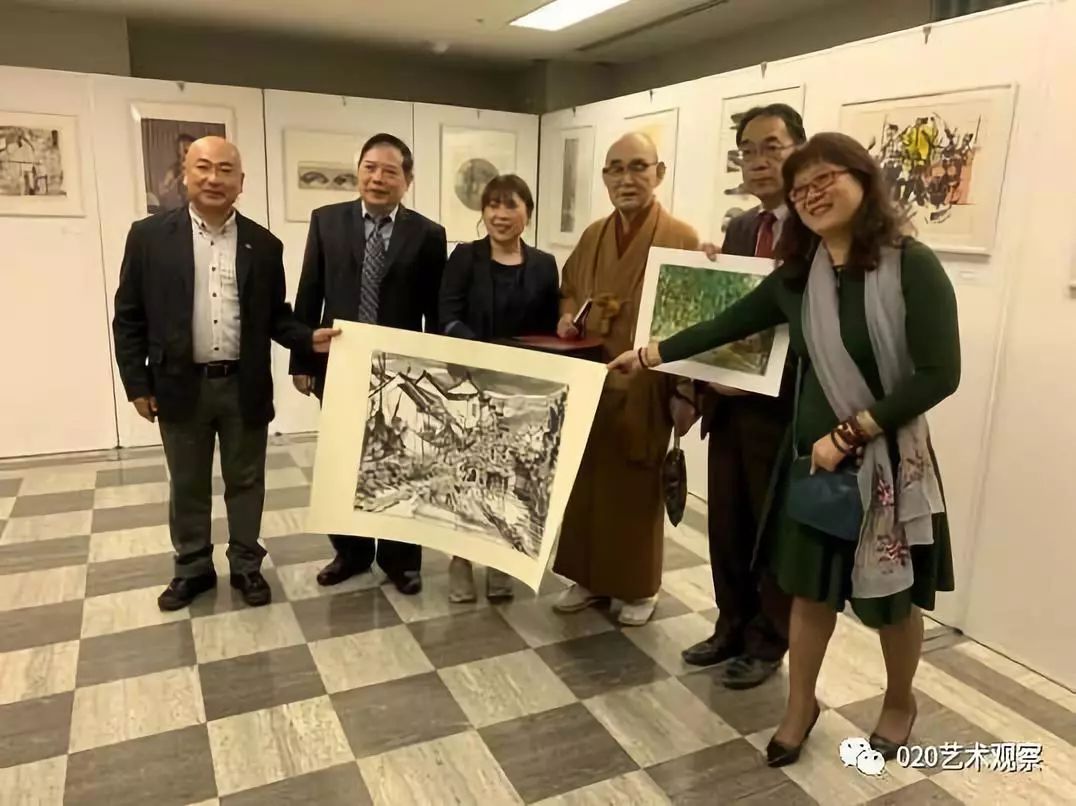 快讯深圳画院版画藏品赴日本仓敷交流展成功举办