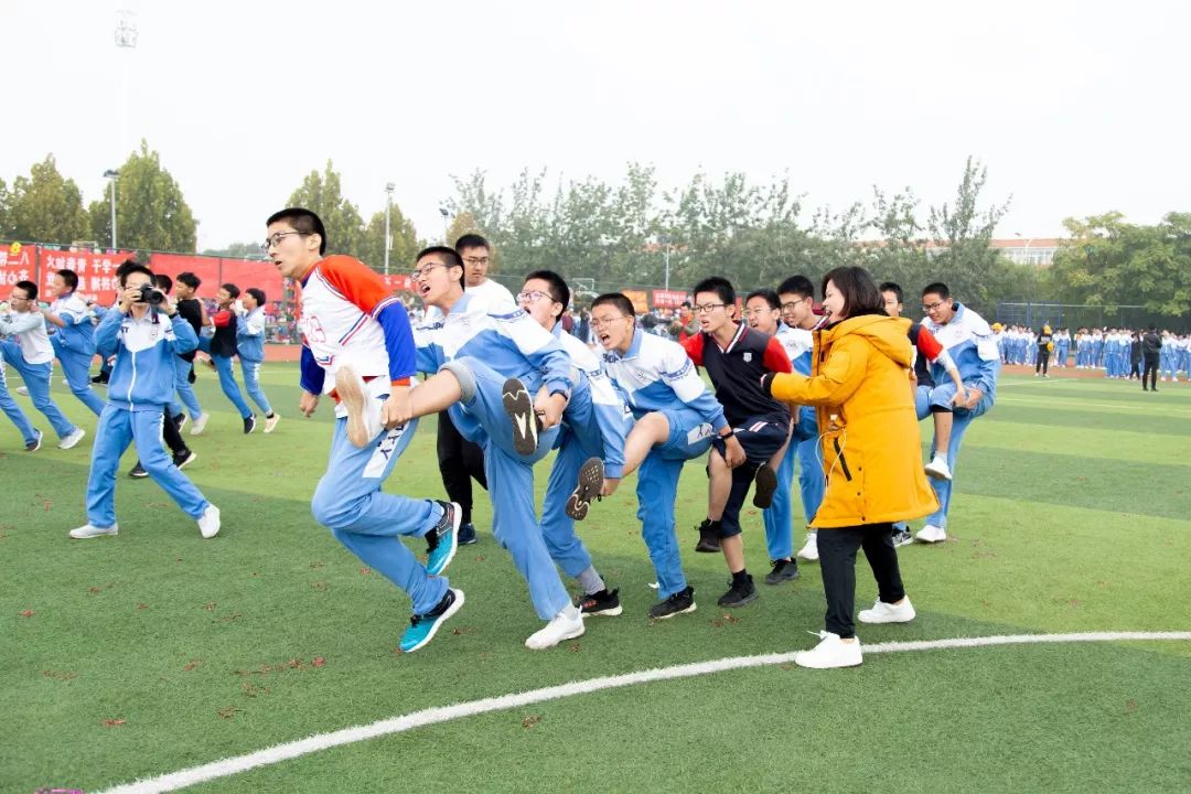 雍阳中学2019年秋季田径运动会,刷爆武清朋友圈!