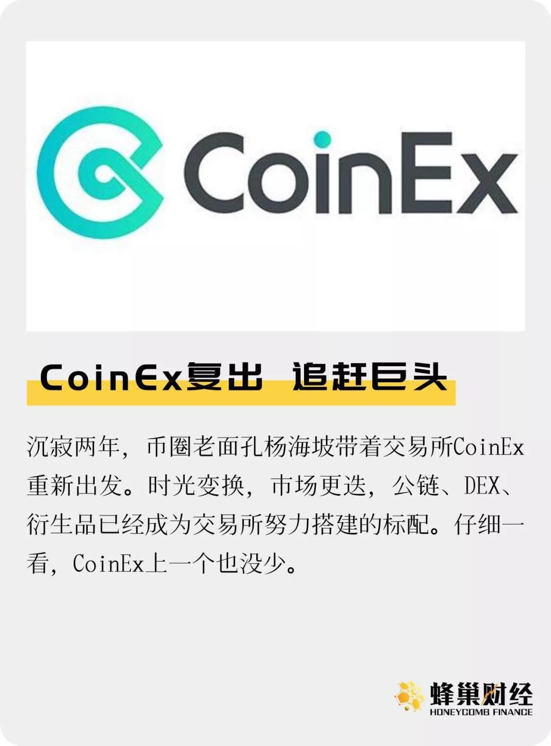 CoinEx复出追赶巨头_搜狐网
