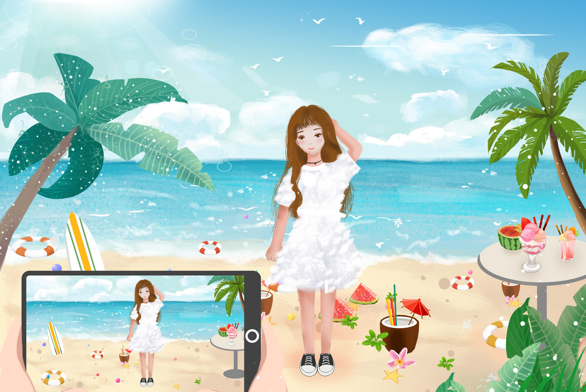 一女子拿着吴的扇子猜成语_女子拿着扇子的古风图