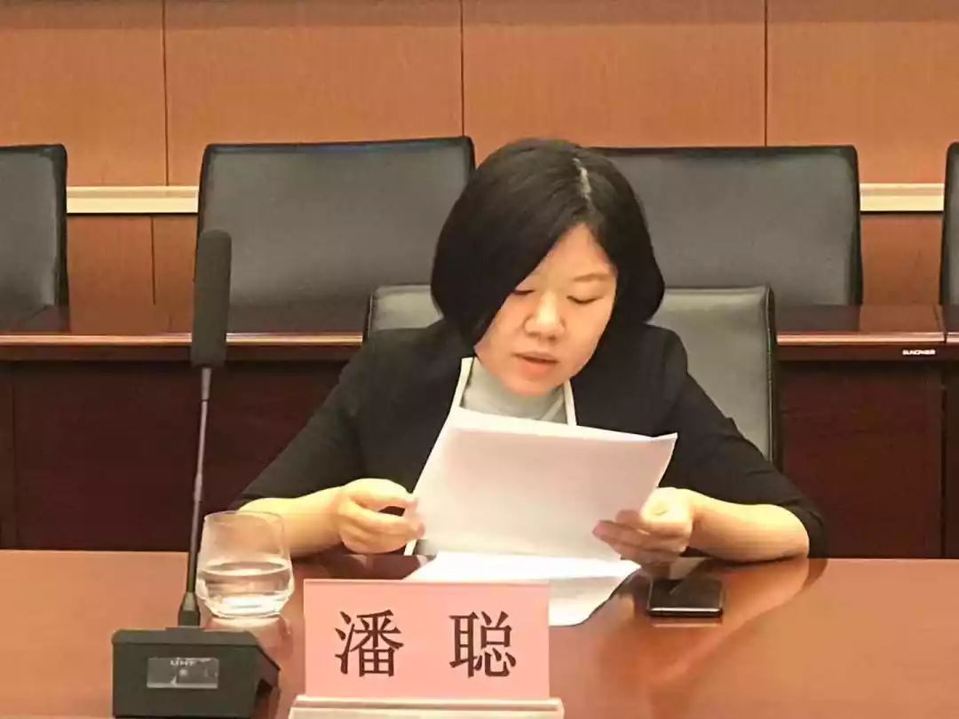 潘聪围绕"提升人才服务工作质量,营造最优人才生态环境"发表观点.