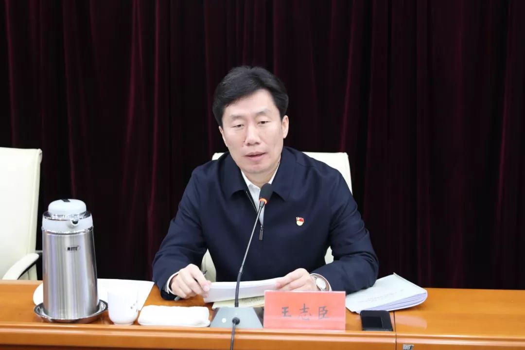 王志臣部长讲话王部长从精心准备省委巡视,扎实推进主题教育,推动